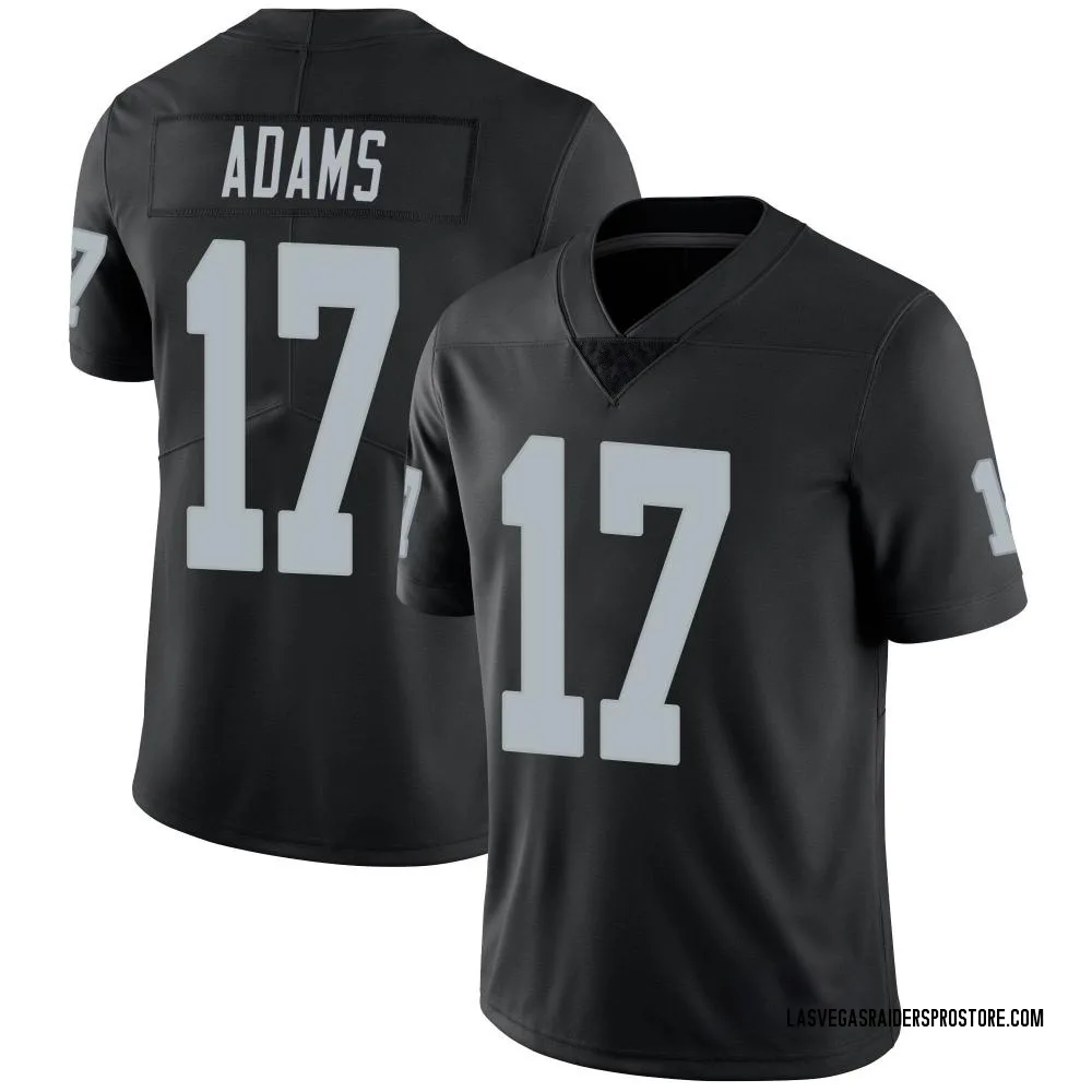 Adult Limited Davante Adams Las Vegas Raiders Black Team Color Vapor Untouchable Jersey