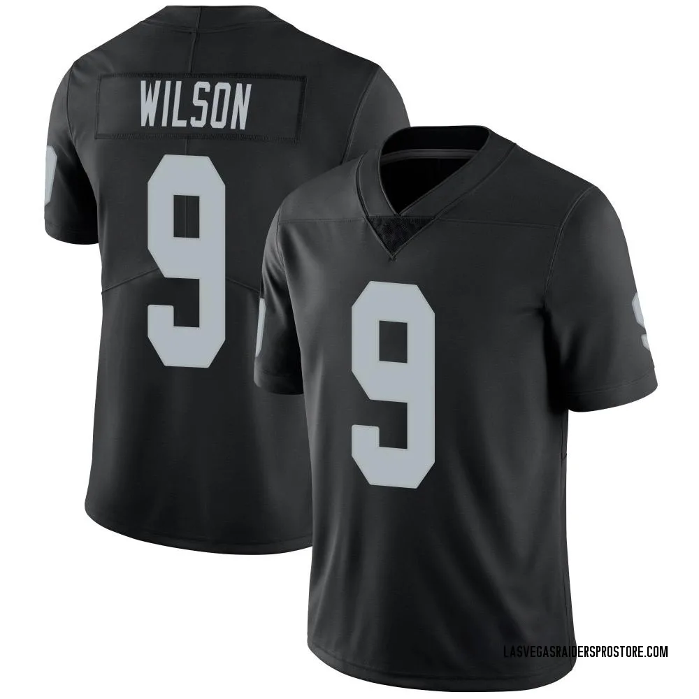 Adult Limited Tyree Wilson Las Vegas Raiders Black Team Color Vapor Untouchable Jersey